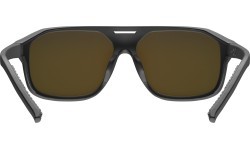 Uvex Cosmic L glasses, black matt / mirror blue