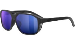 Uvex Cosmic L glasses, black matt / mirror blue