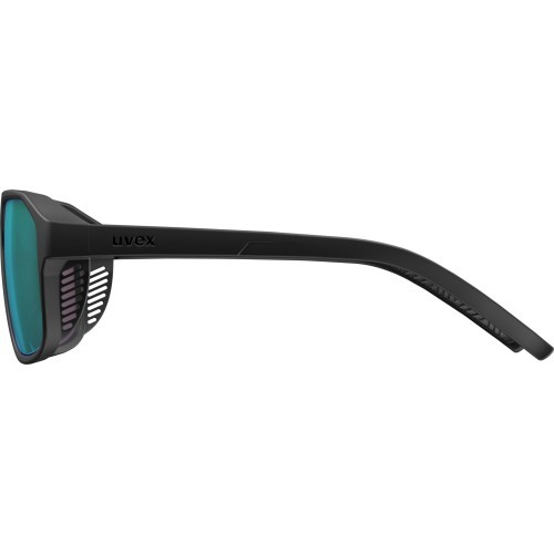 Uvex Cosmic L glasses black matt / mirror green