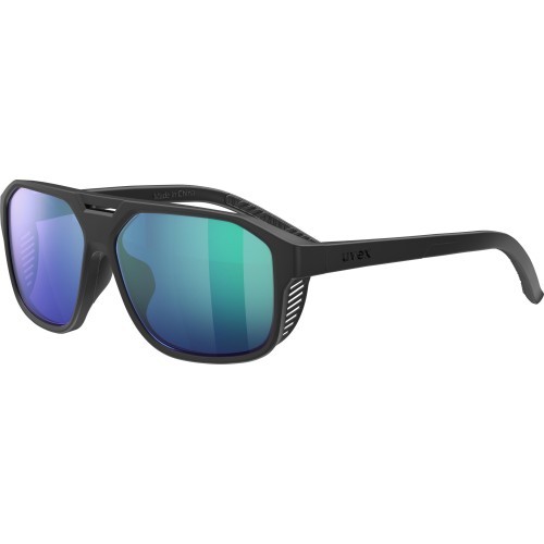 Brilles Uvex Cosmic L black matt / mirror green