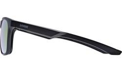 Brilles Uvex LGL 42 black / mirror red