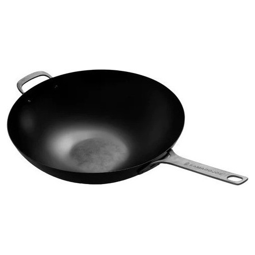 Oglekļa tērauda wok panna Kamado Joe 40cm