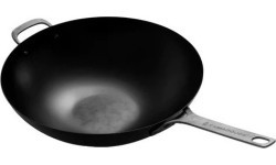 Carbon steel wok pan Kamado Joe 40cm