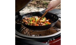 Carbon steel wok pan Kamado Joe 40cm