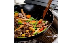 Oglekļa tērauda wok panna Kamado Joe 40cm