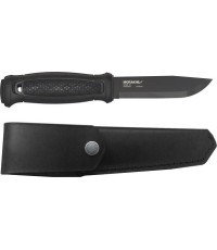 Нож Morakniv Garberg Black Carbon с кожаными ножнами