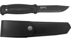 Morakniv Garberg Black Carbon nazis ar ādas maksti