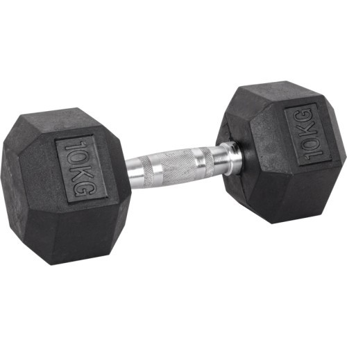 Шестигранная гантель inSPORTline Hexsteel 10 кг