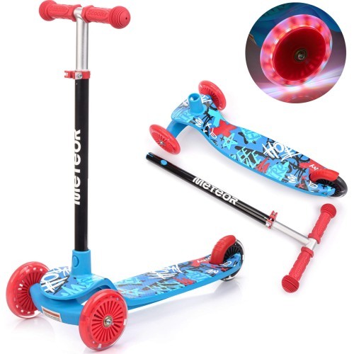 Tricycle scooter meteor funny - Blue