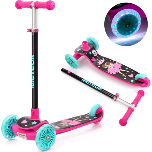 Tricycle scooter meteor funny - Pink