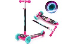 Tricycle scooter meteor funny - Pink