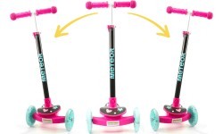 Tricycle scooter meteor funny - Pink