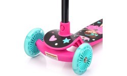 Tricycle scooter meteor funny - Pink