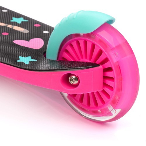 Tricycle scooter meteor funny - Pink