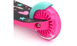 Tricycle scooter meteor funny - Pink