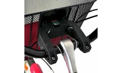 BONIN HAPO-G E-Bike Handlebar Bag // with Quick-Release Bracket, Metal (Black)