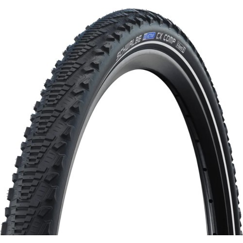 Покрышка Schwalbe CX Comp 700 x 38C (40-622), камерная, нескладная, K-Guard, Reflex