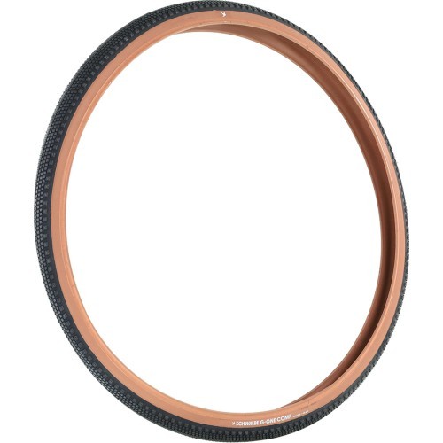 Riepa Schwalbe G-One Comp K-Guard 28" x 1.50" (40-622) // E-25, kameras, nelokāma, Green Compound, K-Guard, brūna sāniņa