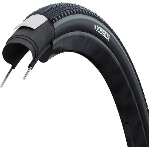 Покрышка Schwalbe G-ONE Comp Plus 28" x 1.70" (45-622) // E-25, камерная, нескладная, Reflex, Green Compound