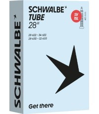 Velosipēda kamera Schwalbe SV15L 700 x 28/34C (28/34 - 622/630), FV ventilis 40mm