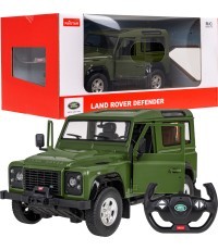 Tālvadības automašīna Land Rover Defender 1:14 RASTAR zaļa