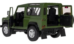 Tālvadības automašīna Land Rover Defender 1:14 RASTAR zaļa