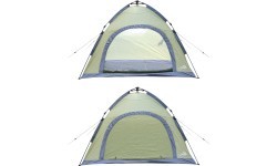 Ātri saliekama telts BUDVA 3-4 personām 280x220x140 cm PU3000mm