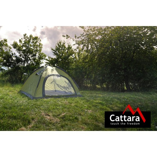 Quick folding tent BUDVA for 3-4 persons 280x220x140cm PU3000mm
