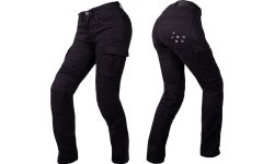 Женские мотоджинсы W-TEC Komehana - Чёрный