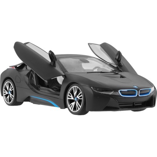 Tālvadības automašīna BMW i8 melna 1:14 RASTAR