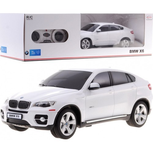 R/C toy car BMW X 6 White 1:24 RASTAR