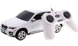 Radiovadāma rotaļu mašīna BMW X6, balta, 1:24 RASTAR