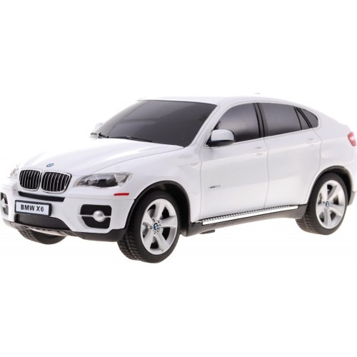 Radiovadāma rotaļu mašīna BMW X6, balta, 1:24 RASTAR