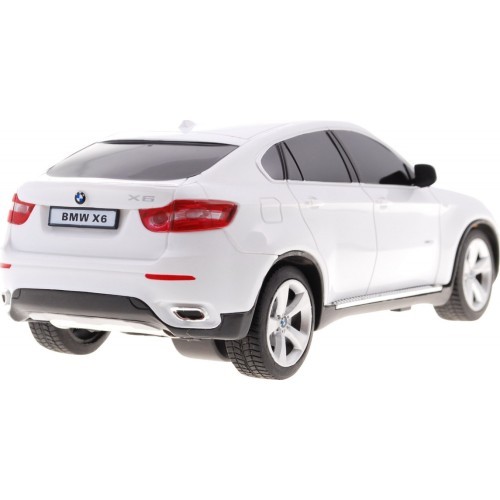 Radiovadāma rotaļu mašīna BMW X6, balta, 1:24 RASTAR