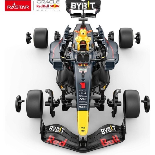 Rādiovadāms auto 1:16 Red Bull F1 RB19 zils RASTAR
