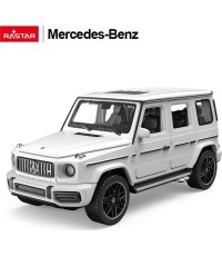 Metal Car 1/32 Mercedes-Benz AMG G63 with Sound White RASTAR