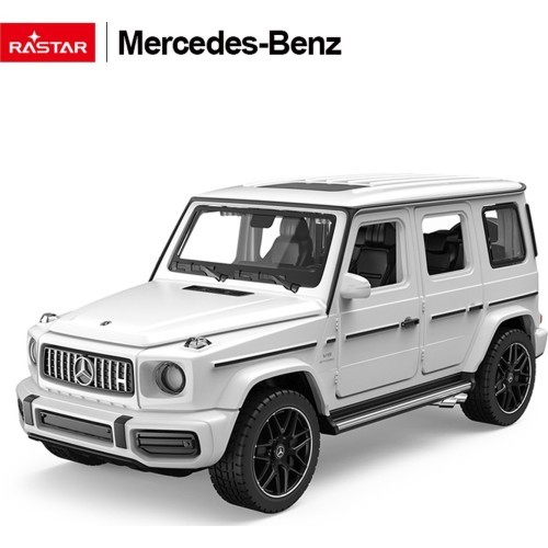 Metal Car 1/32 Mercedes-Benz AMG G63 with Sound White RASTAR