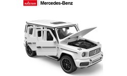 Metal Car 1/32 Mercedes-Benz AMG G63 with Sound White RASTAR