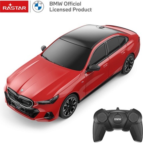 Tālvadības automašīna 1:24 BMW i5 sarkana RASTAR