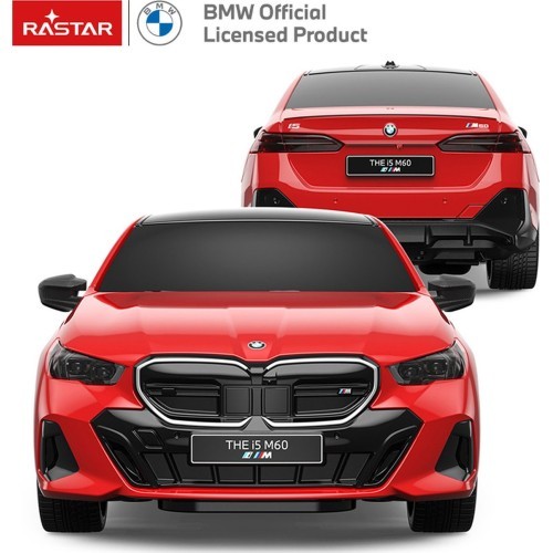 Радиоуправляемая машина 1:24 BMW i5 красная RASTAR