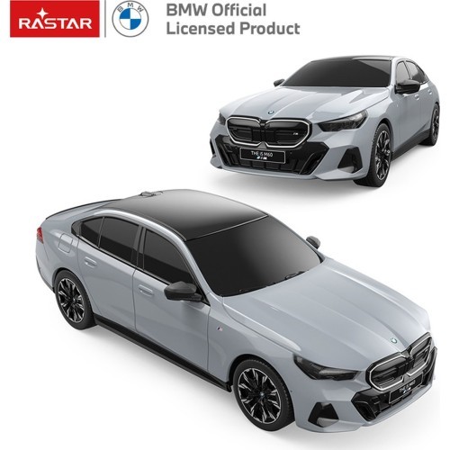 Радиоуправляемая машина 1:24 BMW i5 серая RASTAR