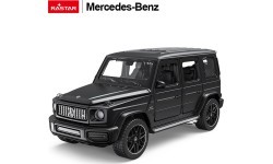 Metāla automašīna 1/32 Mercedes-Benz AMG G63 ar skaņu, melna, RASTAR
