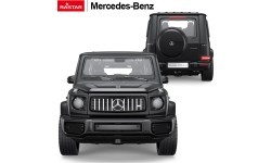 Металлическая машинка 1/32 Mercedes-Benz AMG G63 со звуком, чёрная, RASTAR