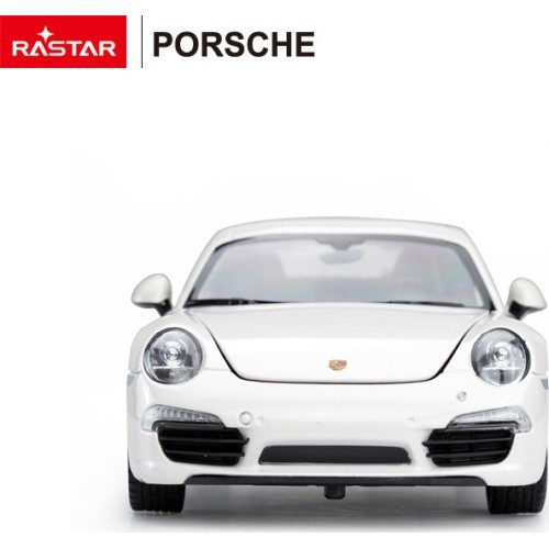 Metāla automašīna 1:24 Porsche 911 balta RASTAR