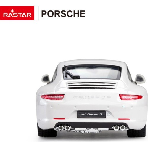 Металлическая машина 1:24 Porsche 911 белая RASTAR
