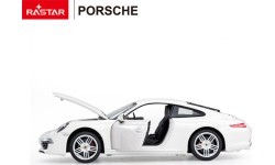 Металлическая машина 1:24 Porsche 911 белая RASTAR