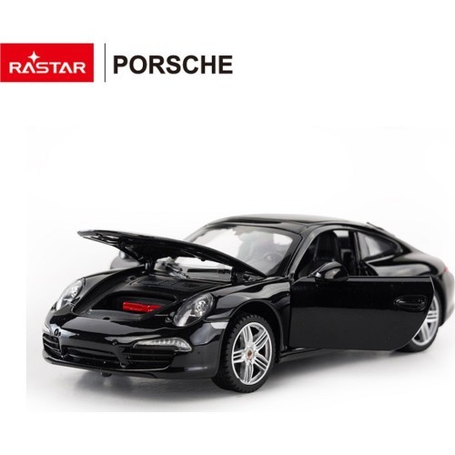 Metal Car 1:24 Porsche 911 Black RASTAR