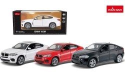 Kovové auto 1:24 BMW X6M Red RASTAR