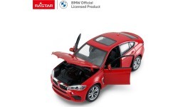 Металлическая машинка 1:24 BMW X6M красная RASTAR