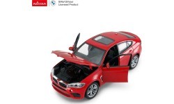 Металлическая машинка 1:24 BMW X6M красная RASTAR